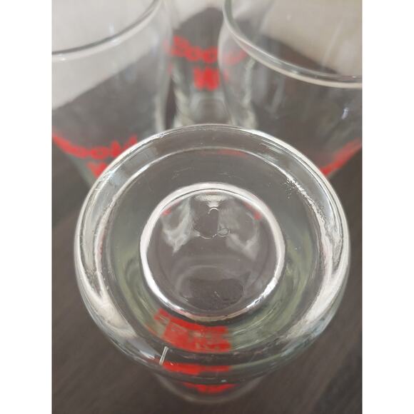 Set of Four Vintage Coors Lion coat of Arms Libbey Beer Glasses - Picture 4 of 4